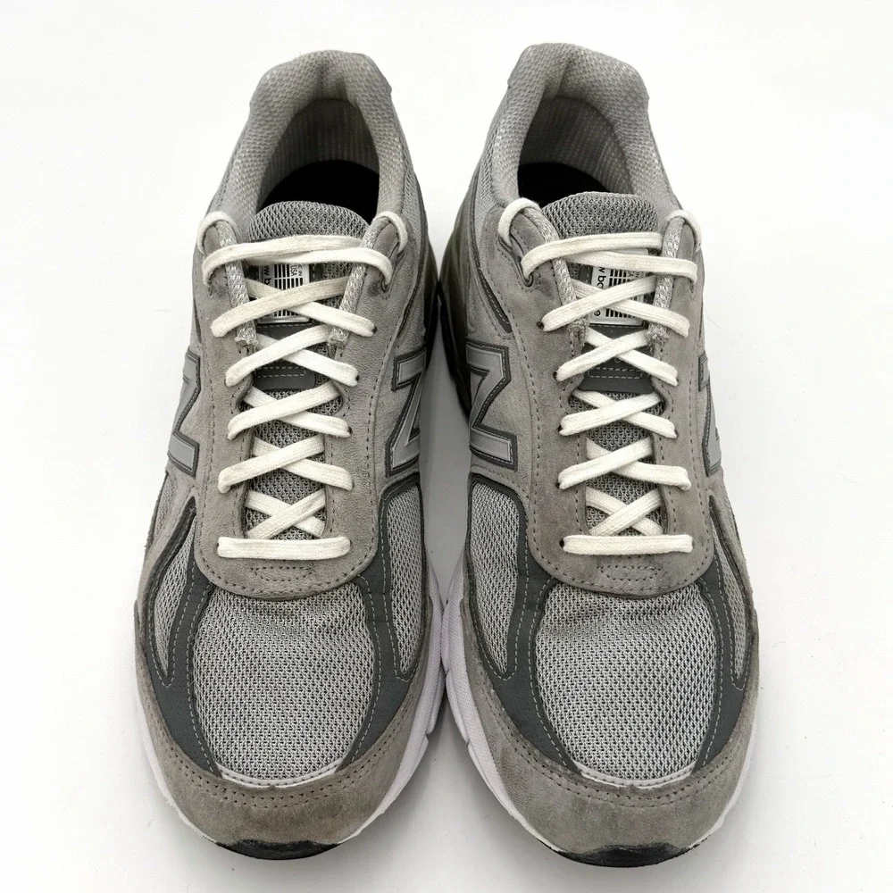 New Balance 990v4 Gray Lifestyle Casual Shoes Size 11, Made in‎ USA
